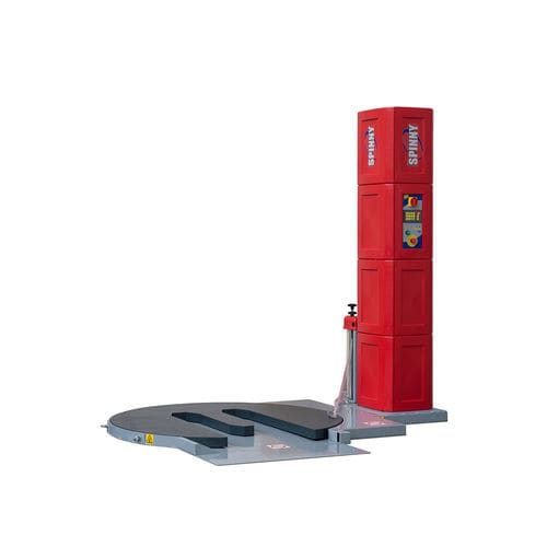 Avvolgitrice fasciapallet a tavola rotante - Spinny S140-TP series - EFFE3TI Packaging Technologies - semiautomatica / per la logistica / per pallet