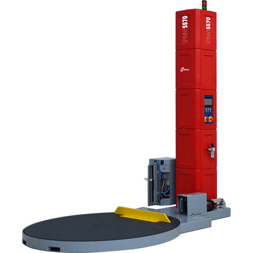 Avvolgitrice fasciapallet a tavola rotante - Spinny S570 - EFFE3TI Packaging Technologies - semiautomatica / per applicazioni industriali / per carichi