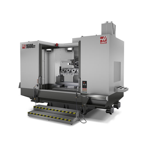 Centro di lavoro 5 assi - EC-1600ZT-5AX - Haas Automation - orizzontale / con tavola rotante / BT 50