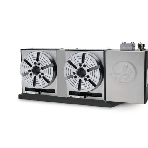 Tavola intermittente azionata a motore - HRT210-2 - Haas Automation - verticale / per macchina utensile / a due mandrini