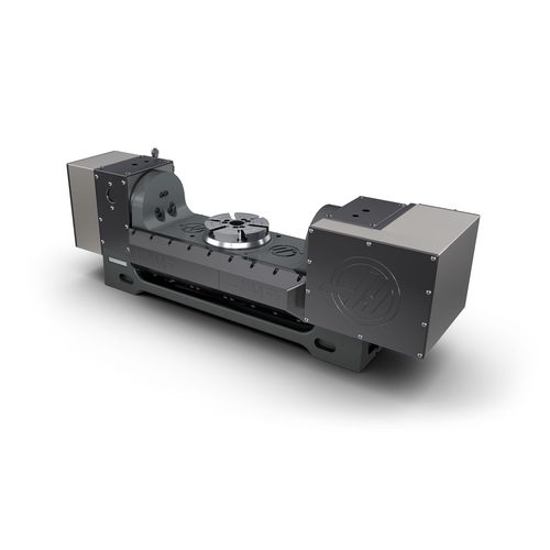 Tavola rotante azionata a motore - TR160 - Haas Automation - basculante / per macchina utensile / a 5 assi
