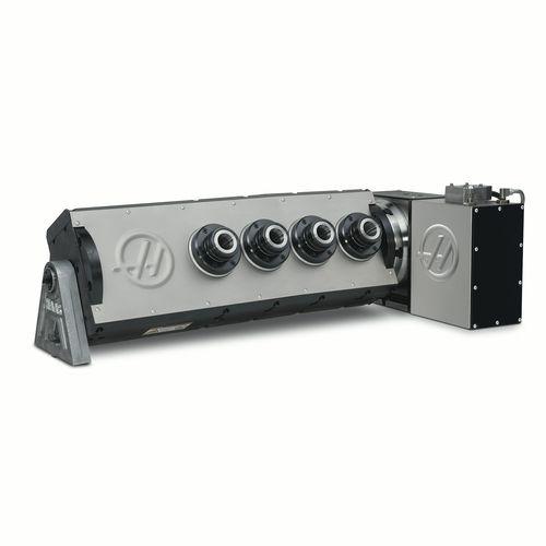 Tavola rotante azionata a motore - T5C4 - Haas Automation - basculante / per macchina utensile / a 5 assi