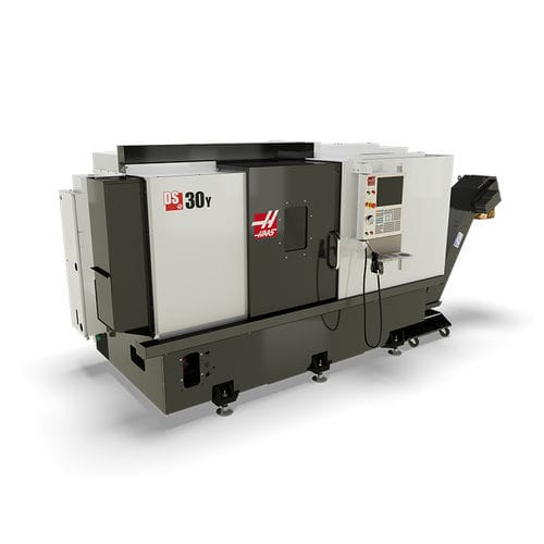 Centro di tornitura CNC - DS-30Y - Haas Automation - 3 assi / rigido / a due mandrini