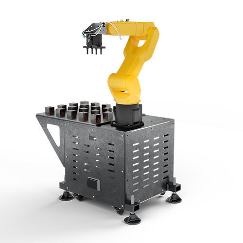 Cella robotizzata di scarico - Haas Automation - di carico / di lavorazione / per macchina utensile