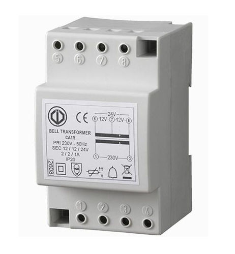 Trasformatore di potenza - CA1R - CDVI IBERICA SL - incapsulato / su guida DIN / di comando