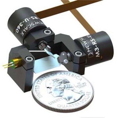 Piastra di posizionamento di inclinazione - DK-M3-RS-U-2M-20-L - COMESTERO SISTEMI - piezoelettrica / 2 assi / in miniatura