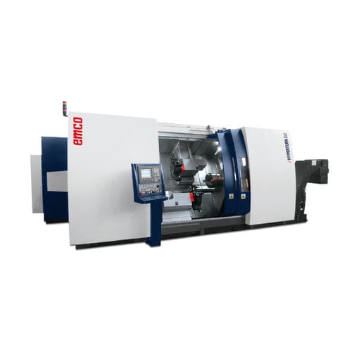 Centro di tornitura-fresatura CNC - HYPERTURN 110 - EMCO GmbH - orizzontale / 4 assi / a due torrette