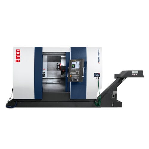 Centro di tornitura CNC - MAXXTURN 65-1000 - EMCO GmbH - 3 assi / universale / a due mandrini