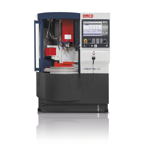 Fresatrice CNC 3-4 assi - CONCEPT MILL 260 - EMCO GmbH - verticale / a tavola rotante / SK30