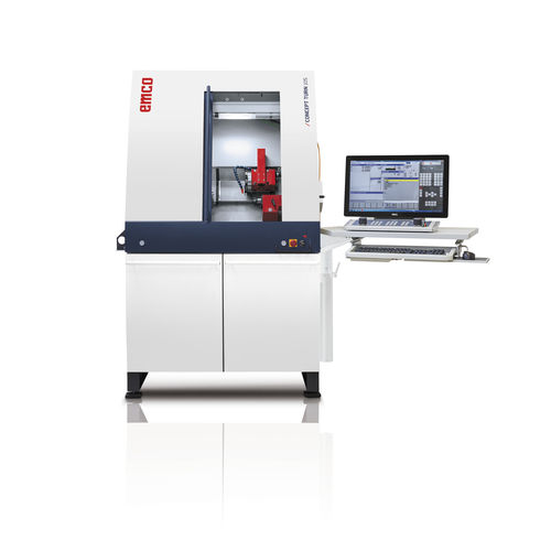 Macchina di tornitura CNC - CONCEPT TURN 105 - EMCO GmbH - 2 assi / a banco inclinato / 8 utensili