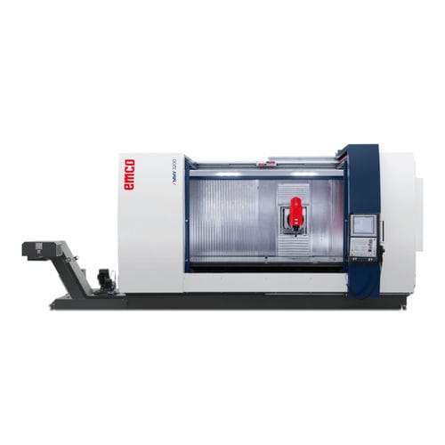 Centro di lavoro CNC a montante mobile - MMV 3200 - EMCO GmbH - 5 assi / 4 assi / universale