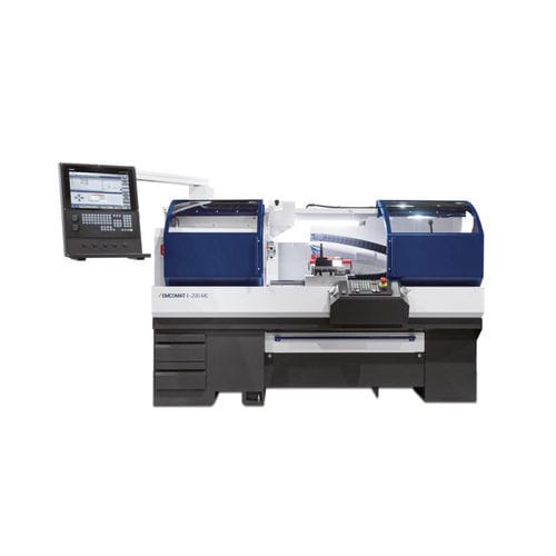 Tornio CNC - Emcomat E-200 MC - EMCO GmbH - orizzontale / 3 assi / universale