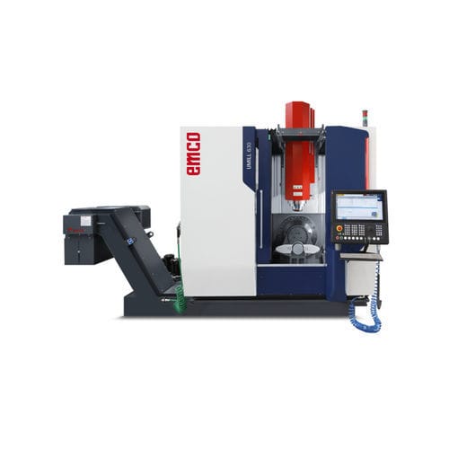 Centro di lavoro CNC 5 assi - UMILL 630 - EMCO GmbH - universale / con tavola rotante / 60 utensili