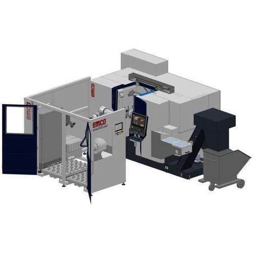 Sistema di automazione industriale - SMARTAXLOAD-TURN - EMCO GmbH