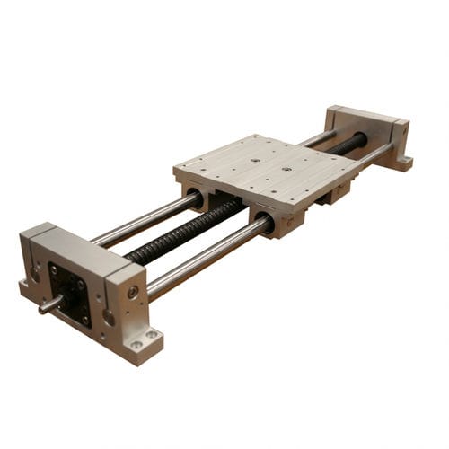 Guida - SteadyRail™ - BISHOP-WISECARVER - in alluminio / in acciaio inossidabile / a sfere