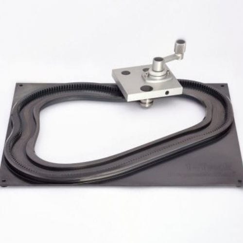 Sistema di guida a rulli - 1-Trak - BISHOP-WISECARVER - a binario / e di trascinamento circolare / compatto