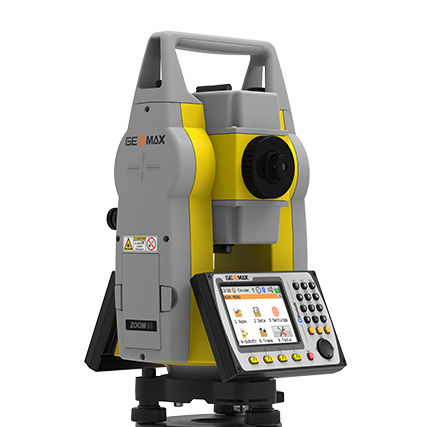 Stazione totale senza prisma - Zoom50 - GeoMax - con prisma / manuale / a tenuta stagna