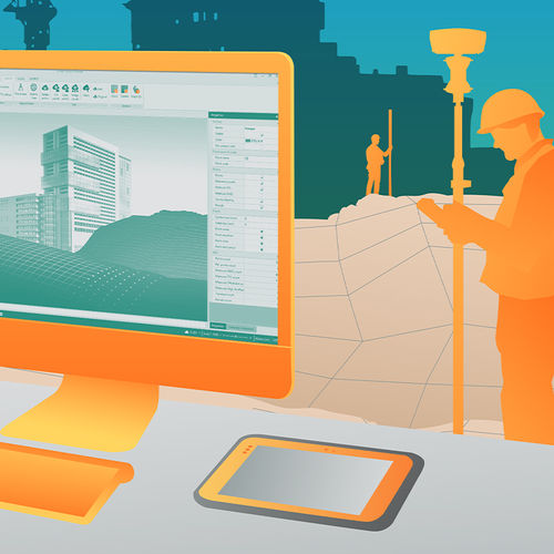 Software di calcolo - X-PAD Fusion - GeoMax - CAD / visualizzatore / di gestione