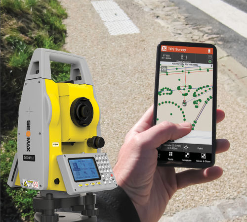 Software di misura - X-PAD Ultimate GO & Zoom10 - GeoMax - di raccolta dati / di controllo qualità / di monitoraggio