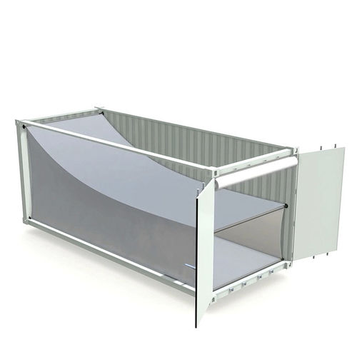 Cassetta in poliestere - 360 Eco Packaging - in alluminio / da trasporto / per frutta