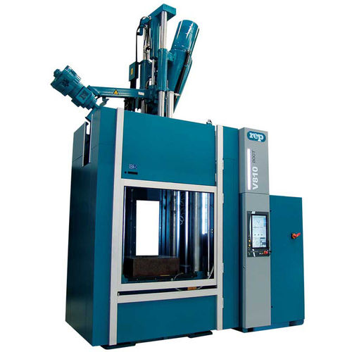 Pressa ad iniezione verticale - V810-Y2000 - REP international - idraulica / elettrica / per gomma