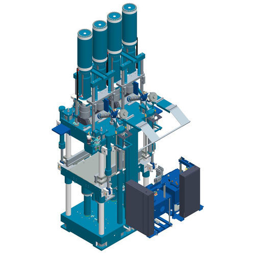 Pressa ad iniezione verticale - S24  - REP international - elettrica / per gomma