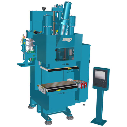 Pressa ad iniezione verticale - S01Y10 - REP international - elettrica / per gomma