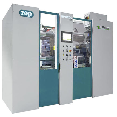 Pressa ad iniezione orizzontale - EPG200  - REP international - elettrica / per gomma