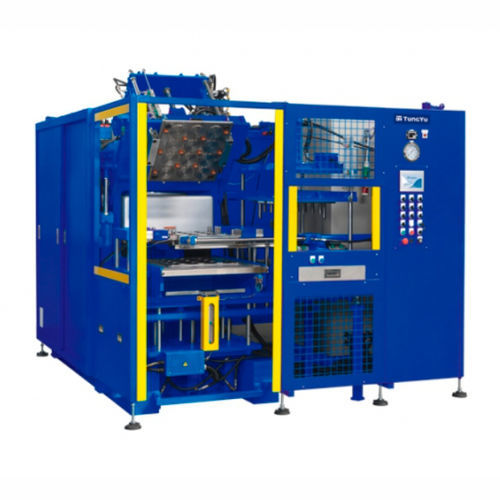 Macchina di stampaggio a compressione - THP series - REP international - verticale / automatica