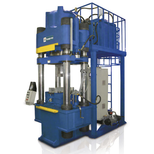Pressa idraulica - TYC-22-PCD-UP - REP international - di formatura / a compressione / per materiali abrasivi
