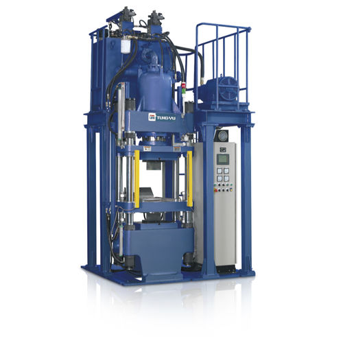 Pressa idraulica - TYC-12-S-PCD-2L-UP - REP international - a compressione / per materiali compositi / automatica