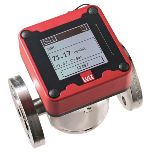Misuratore di portata a pignoni ovali - HDO 500 Niro/Niro - Lutz Pumpen GmbH | Lutz-Jesco GmbH - volumetrico / per olio / per prodotti chimici