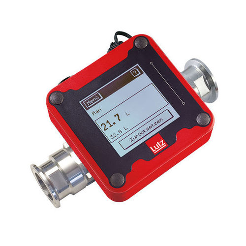 Misuratore di portata a disco oscillante - VA10 - Pure - Lutz Pumpen GmbH | Lutz-Jesco GmbH - in acciaio inossidabile / per l'industria farmaceutica / per l'industria agroalimentare