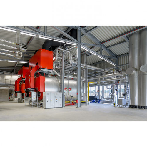 Caldaia ad acqua calda - Unimat UT-HZ - Bosch Industriekessel GmbH - a olio combustible / a biogas / a tubi di fumo
