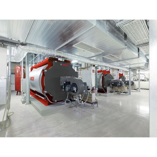 Caldaia ad acqua calda - Unimat UT-M - Bosch Thermotechnology Ltd. - a olio combustible / a biogas / a tubi di fumo