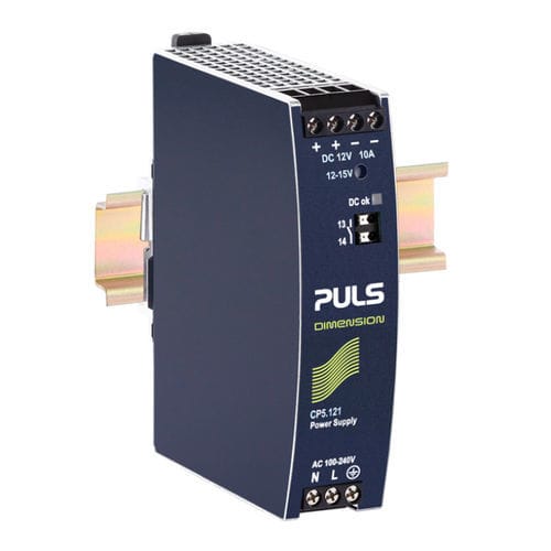 Alimentatore elettrico su guida DIN - CP5.121 - PULS GmbH - AC/DC / regolabile / monofase