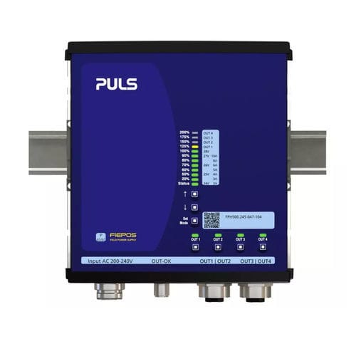 Alimentatore elettrico su guida DIN - FPH500.245-047-104 - PULS GmbH - AC/DC / a multiple uscite / regolabile