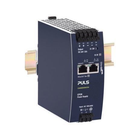 Alimentatore elettrico su guida DIN - CP20.241-ETC - PULS GmbH - AC/DC / ad uscita semplice / monofase