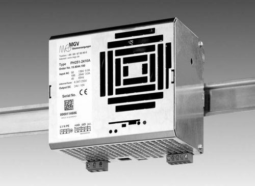 Alimentatore elettrico su guida DIN - PH251-2410A - MGV - AC/DC / ad uscita semplice / a commutazione