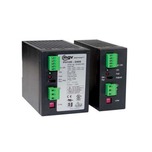 Alimentatore elettrico su guida DIN - PH70-0508 - MGV - AC/DC / ad uscita semplice / a commutazione