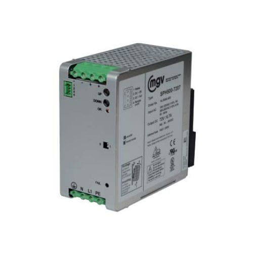Alimentatore elettrico su guida DIN - SPH500-2420 - MGV - AC/DC / ad uscita semplice / a commutazione