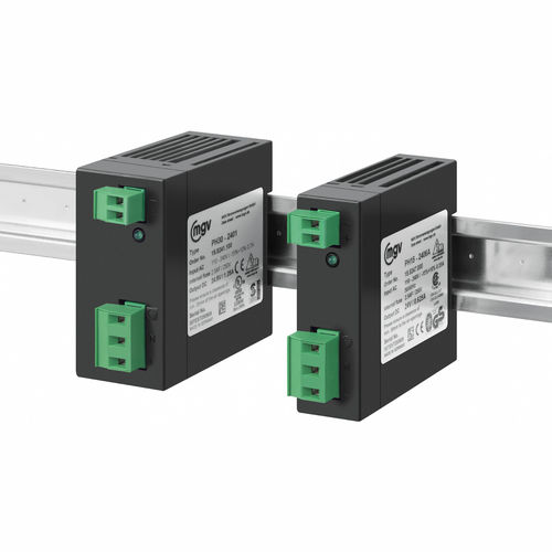 Alimentatore elettrico su guida DIN - PH15-2406A - MGV - AC/DC / ad uscita semplice / a commutazione