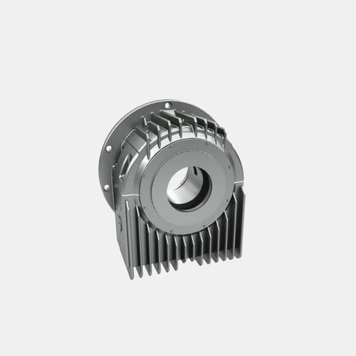 Bronzina con flangia - EF - RENK GmbH - radiale / con piastre / rigida