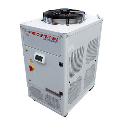 Raffreddatore per olio - RACA OIL - Frigosystem S.r.l. - per liquido da taglio / ad uso industriale / a condensatore d'aria