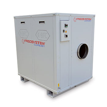 Scambiatore di calore a tubo spiralato - KBFC - Frigosystem S.r.l. - aria-acqua / in acciaio inossidabile / per refrigerazione