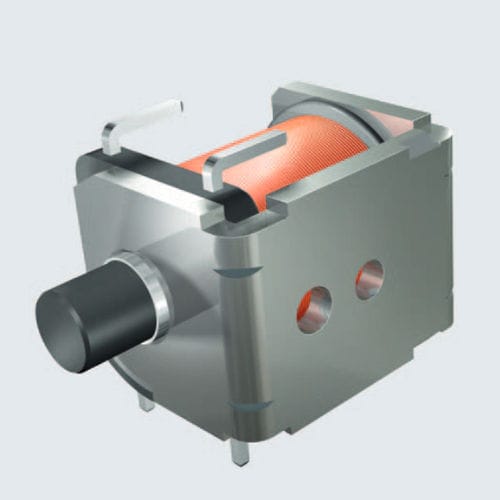 Elettromagnete di trazione - 256 - GRUNER - lineare / a semplice effetto / DC