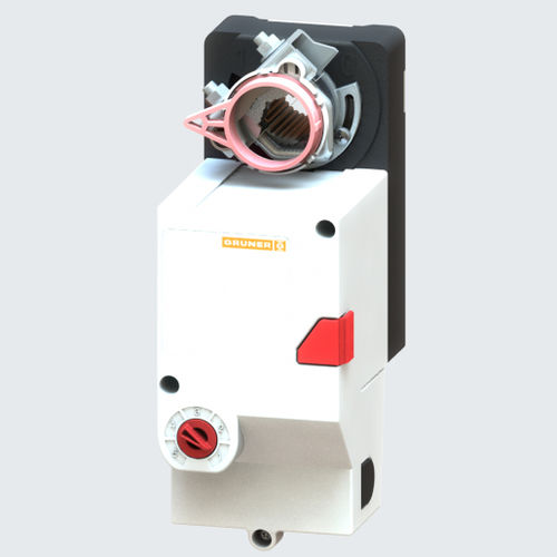 Attuatore per serrande elettrico - 328CS-024-02A - GRUNER - rotativo / IP54 / per impianto di ventilazione
