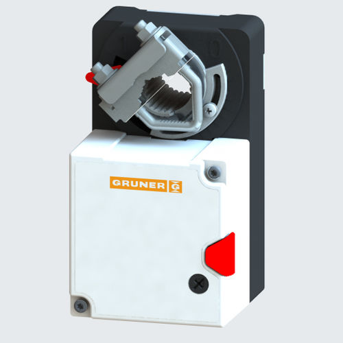Attuatore per serrande elettrico - 227-024-10-P5 - GRUNER - rotativo / per impianto di ventilazione / DC