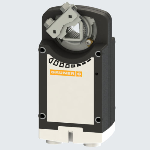 Attuatore per serrande elettrico - UL-360S-230-090-S2/RE25 - GRUNER - rotativo / IP54 / per protezione contro fuoco e fumo