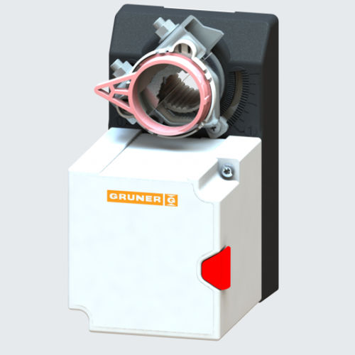 Attuatore per serrande elettrico - 227C-230-15 - GRUNER - rotativo / IP54 / per impianto di ventilazione